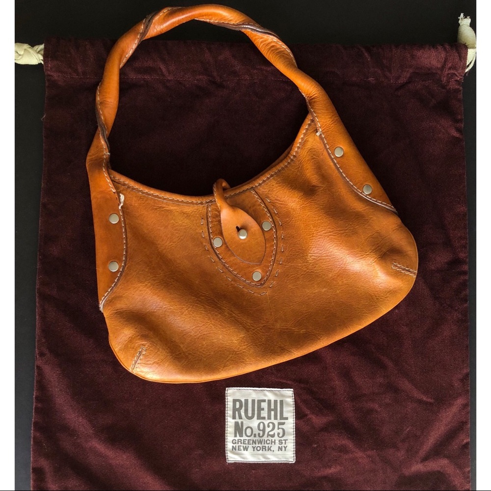 Abercrombie leather purse. Ruehl 925 w/Dustbag